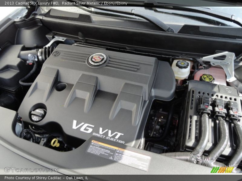  2013 SRX Luxury FWD Engine - 3.6 Liter SIDI DOHC 24-Valve VVT V6