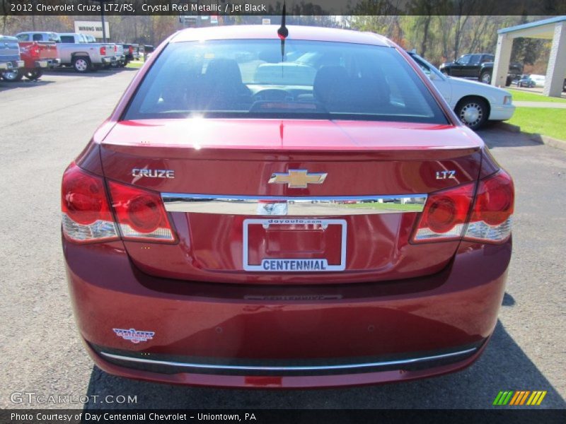 Crystal Red Metallic / Jet Black 2012 Chevrolet Cruze LTZ/RS