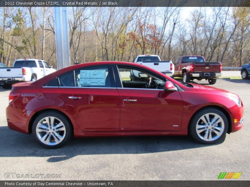 Crystal Red Metallic / Jet Black 2012 Chevrolet Cruze LTZ/RS