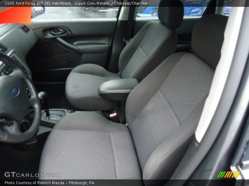 Liquid Grey Metallic / Charcoal/Charcoal 2005 Ford Focus ZX5 SES Hatchback