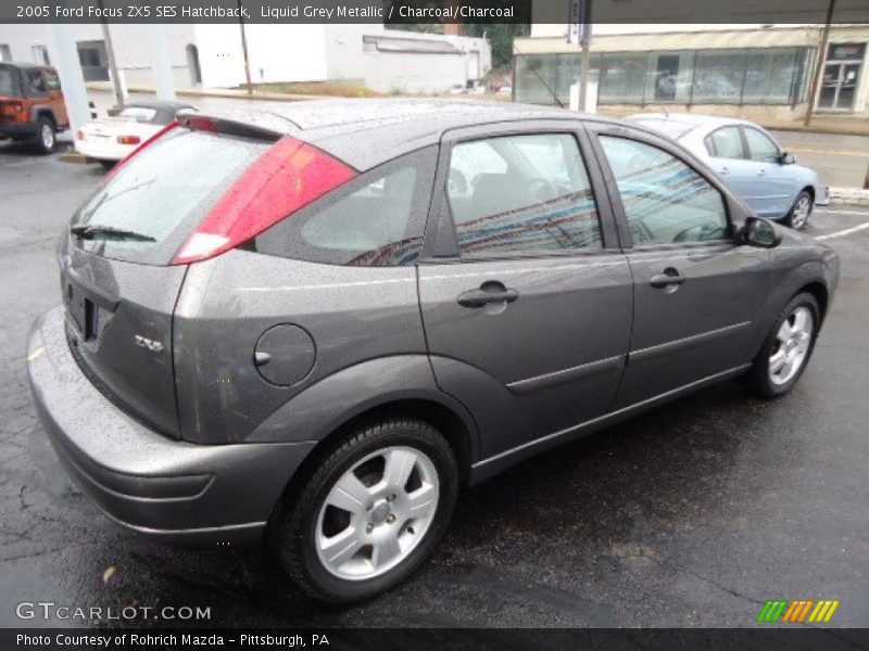 Liquid Grey Metallic / Charcoal/Charcoal 2005 Ford Focus ZX5 SES Hatchback