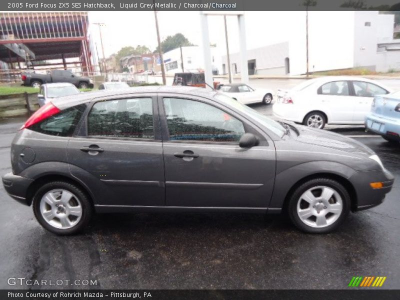 Liquid Grey Metallic / Charcoal/Charcoal 2005 Ford Focus ZX5 SES Hatchback
