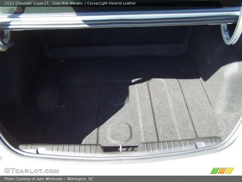 Gold Mist Metallic / Cocoa/Light Neutral Leather 2011 Chevrolet Cruze LT