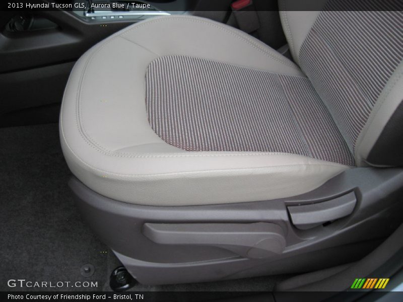 Aurora Blue / Taupe 2013 Hyundai Tucson GLS