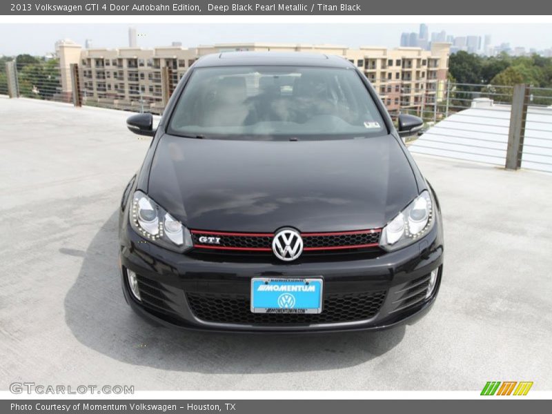 Deep Black Pearl Metallic / Titan Black 2013 Volkswagen GTI 4 Door Autobahn Edition