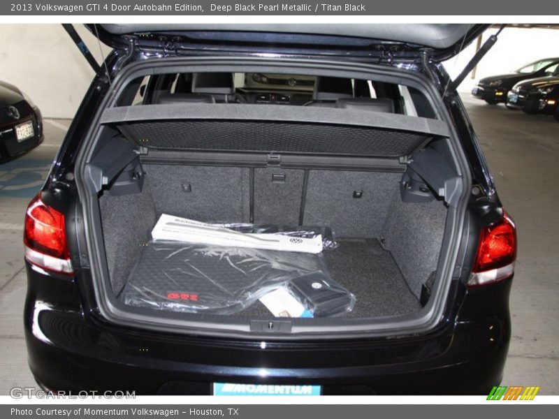  2013 GTI 4 Door Autobahn Edition Trunk