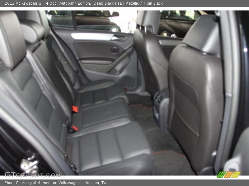 Deep Black Pearl Metallic / Titan Black 2013 Volkswagen GTI 4 Door Autobahn Edition