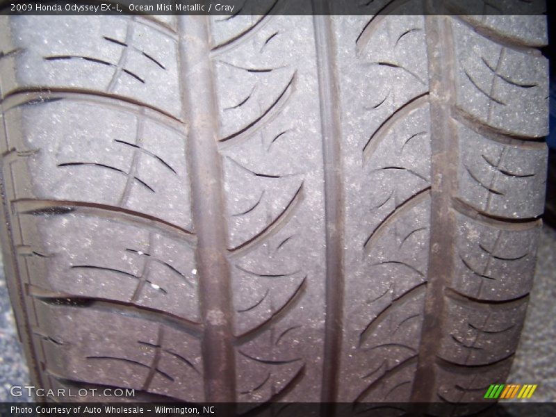 Ocean Mist Metallic / Gray 2009 Honda Odyssey EX-L