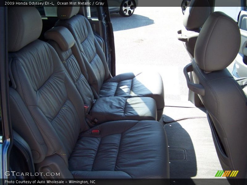 Ocean Mist Metallic / Gray 2009 Honda Odyssey EX-L