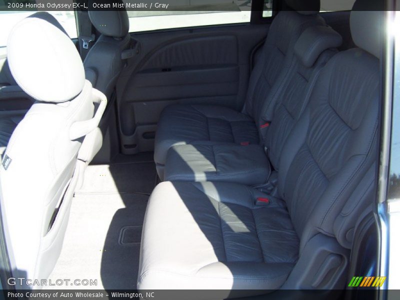 Ocean Mist Metallic / Gray 2009 Honda Odyssey EX-L