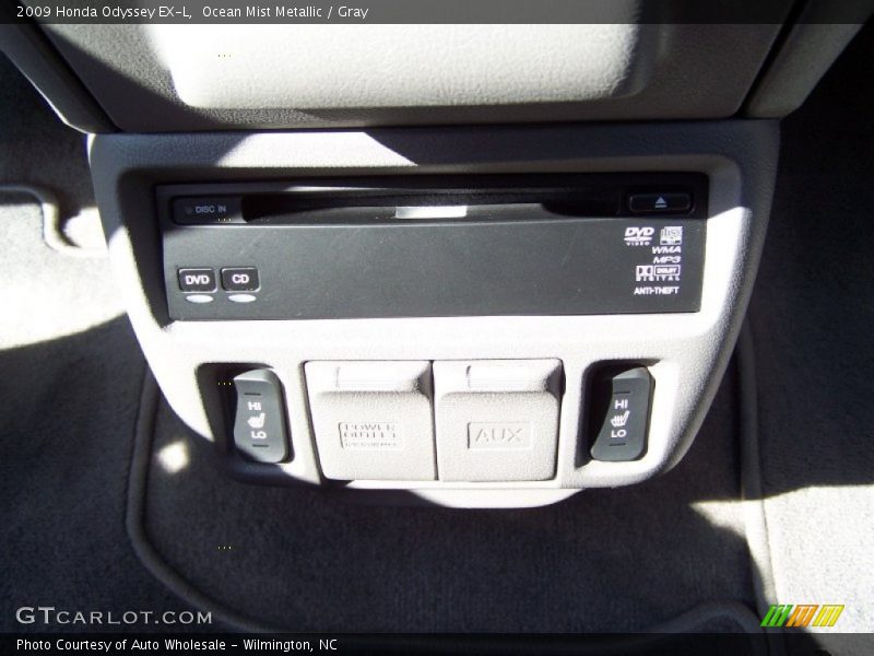 Ocean Mist Metallic / Gray 2009 Honda Odyssey EX-L