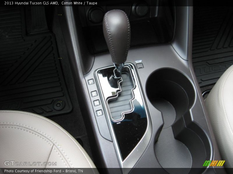 Cotton White / Taupe 2013 Hyundai Tucson GLS AWD