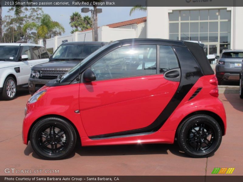  2013 fortwo passion cabriolet Rally Red