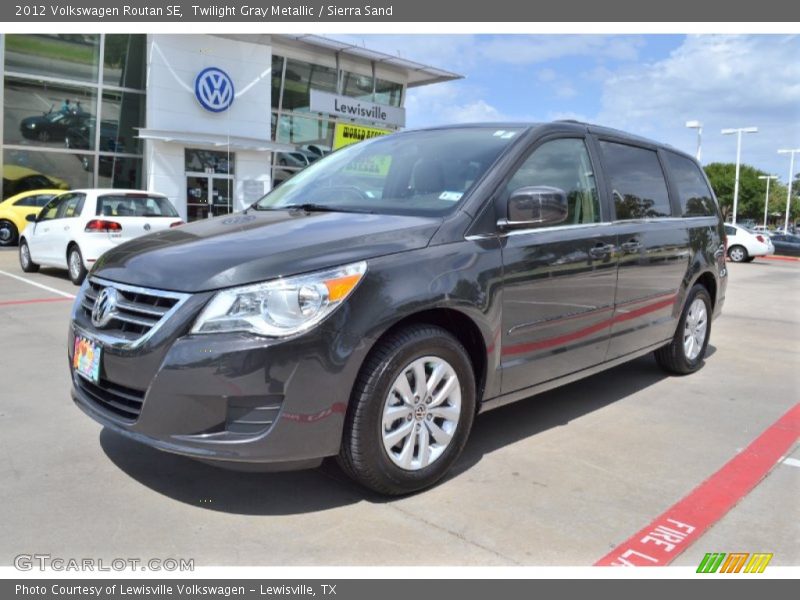 Twilight Gray Metallic / Sierra Sand 2012 Volkswagen Routan SE