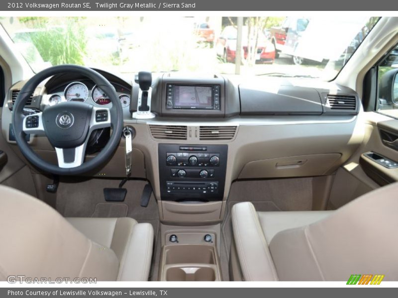 Twilight Gray Metallic / Sierra Sand 2012 Volkswagen Routan SE