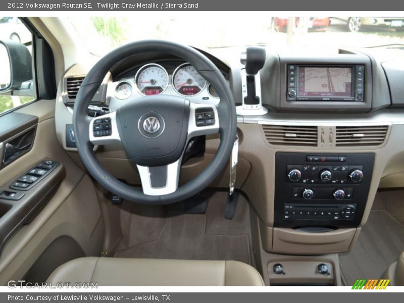 Twilight Gray Metallic / Sierra Sand 2012 Volkswagen Routan SE