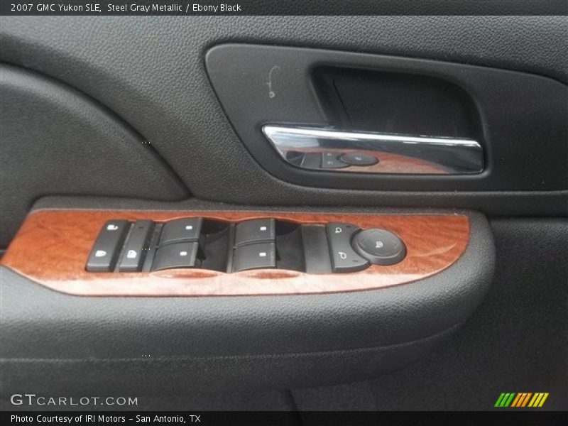Steel Gray Metallic / Ebony Black 2007 GMC Yukon SLE
