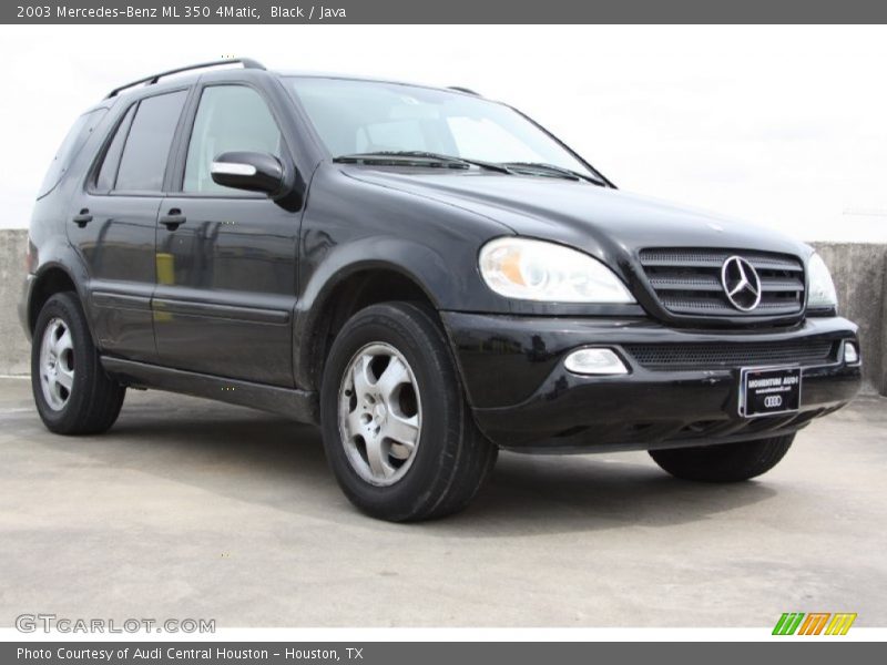 Black / Java 2003 Mercedes-Benz ML 350 4Matic