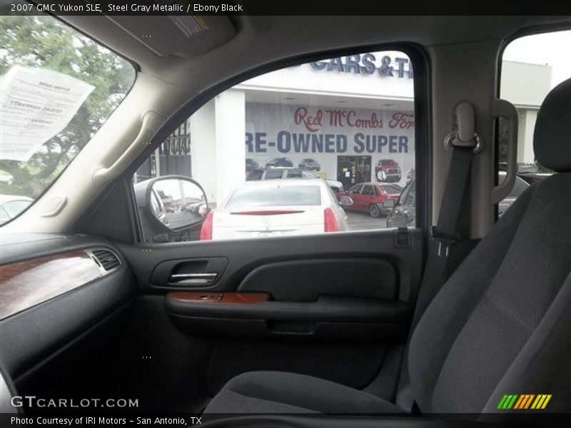 Steel Gray Metallic / Ebony Black 2007 GMC Yukon SLE
