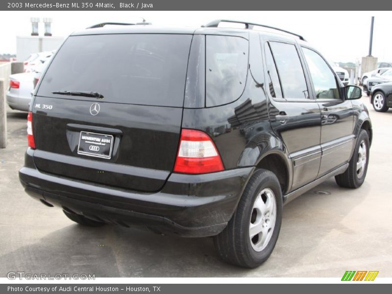 Black / Java 2003 Mercedes-Benz ML 350 4Matic