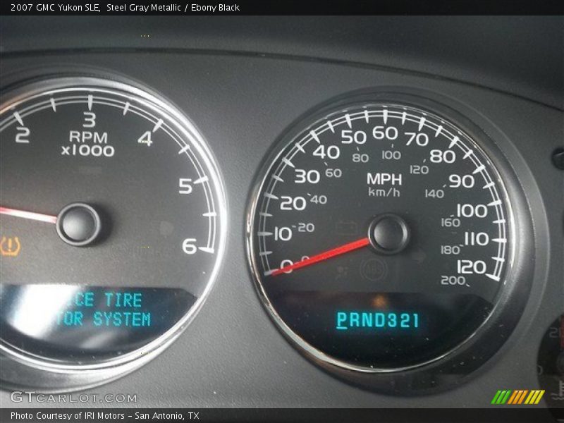 Steel Gray Metallic / Ebony Black 2007 GMC Yukon SLE