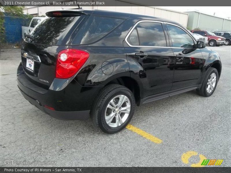 Black / Light Titanium/Jet Black 2011 Chevrolet Equinox LS