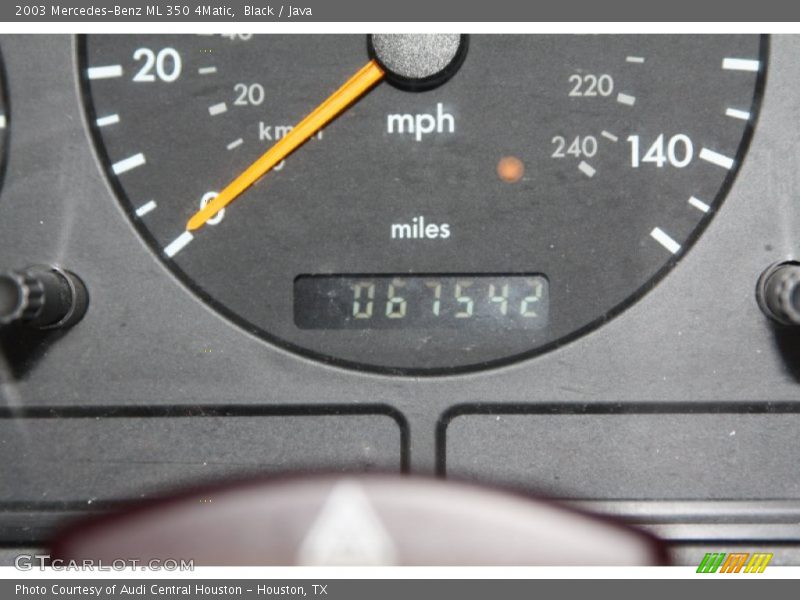 Black / Java 2003 Mercedes-Benz ML 350 4Matic