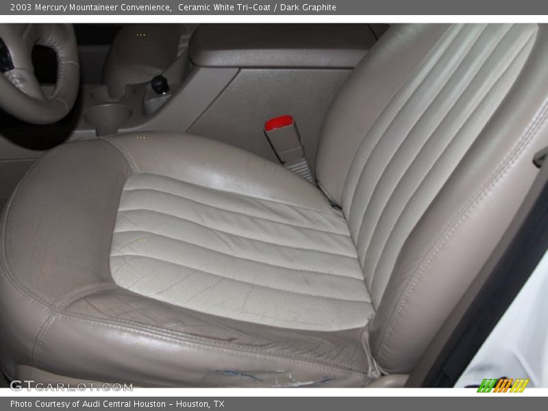 Ceramic White Tri-Coat / Dark Graphite 2003 Mercury Mountaineer Convenience