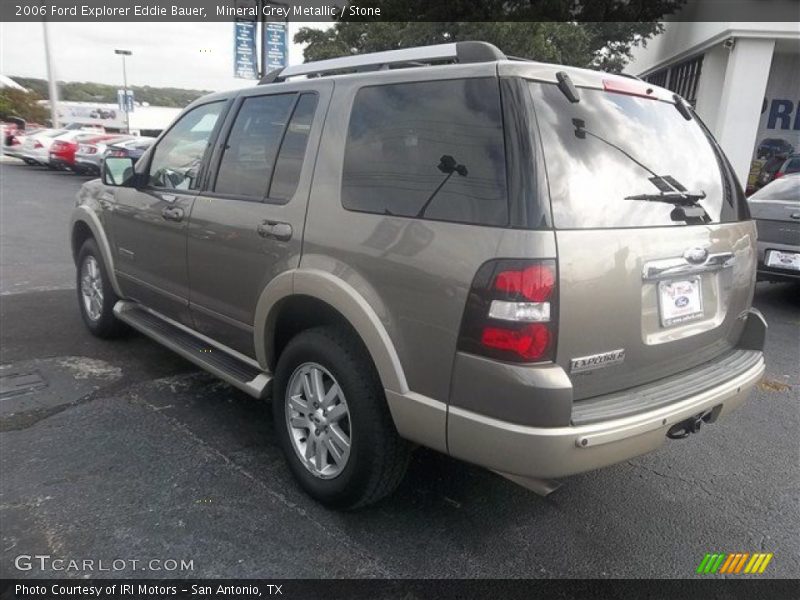 Mineral Grey Metallic / Stone 2006 Ford Explorer Eddie Bauer