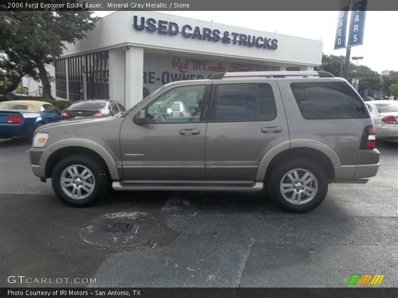 Mineral Grey Metallic / Stone 2006 Ford Explorer Eddie Bauer