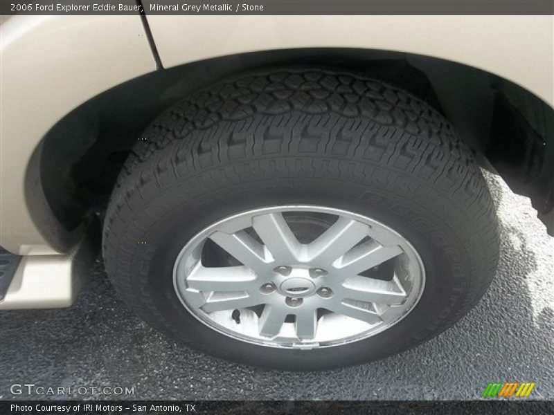 Mineral Grey Metallic / Stone 2006 Ford Explorer Eddie Bauer
