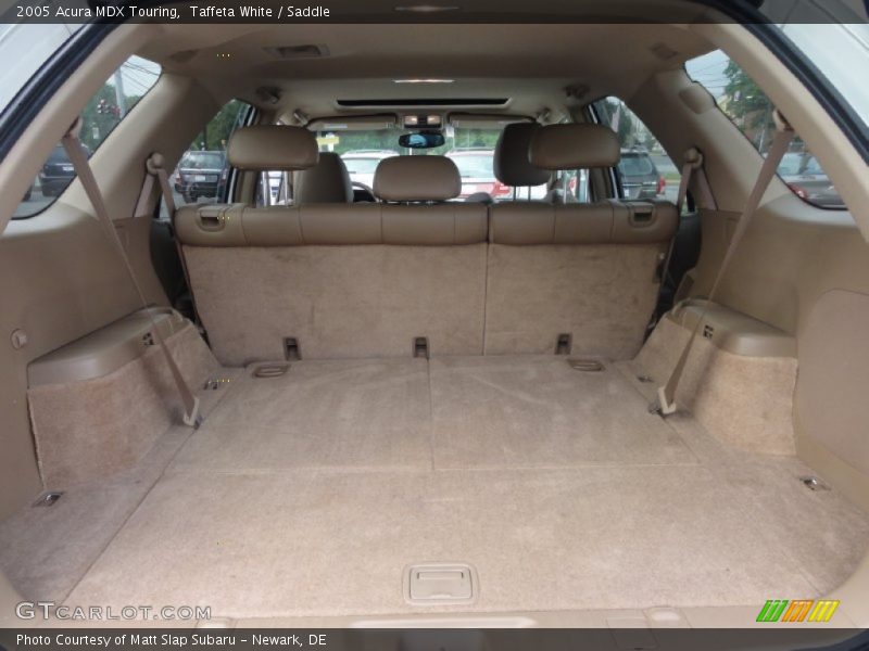 Taffeta White / Saddle 2005 Acura MDX Touring