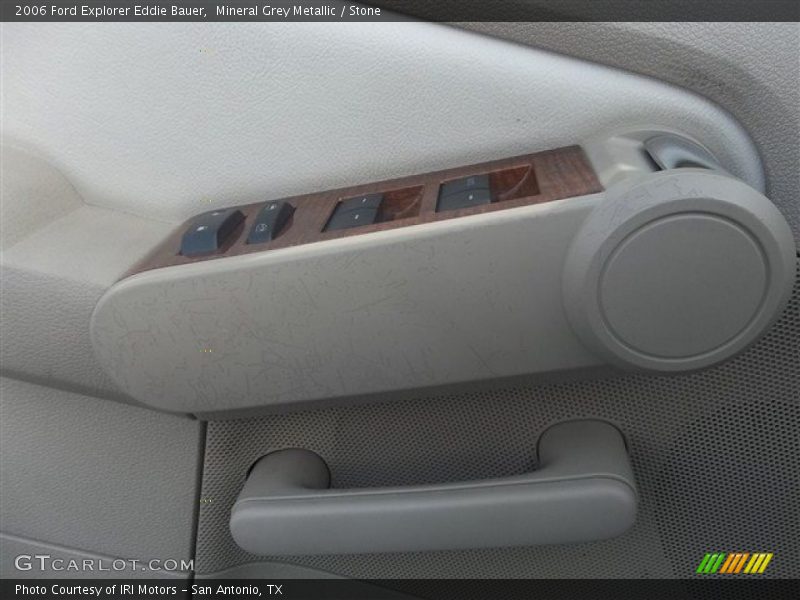 Mineral Grey Metallic / Stone 2006 Ford Explorer Eddie Bauer