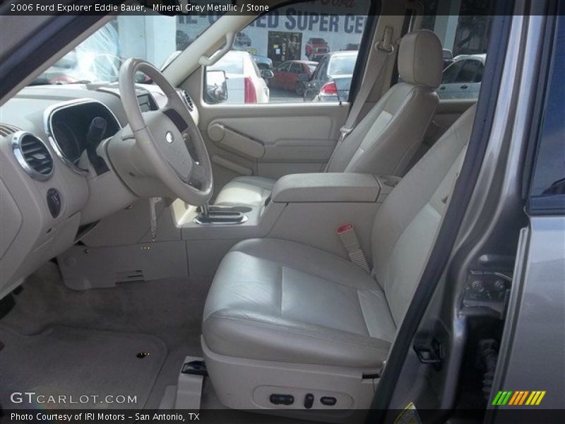 Mineral Grey Metallic / Stone 2006 Ford Explorer Eddie Bauer