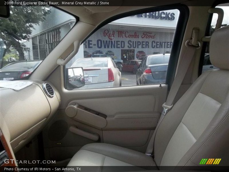 Mineral Grey Metallic / Stone 2006 Ford Explorer Eddie Bauer