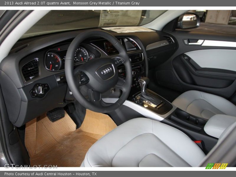 Titanium Gray Interior - 2013 Allroad 2.0T quattro Avant 