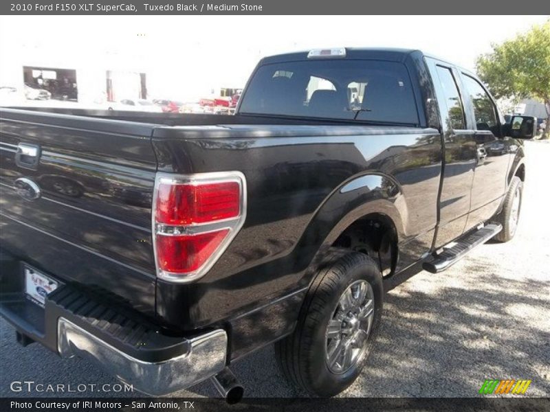 Tuxedo Black / Medium Stone 2010 Ford F150 XLT SuperCab