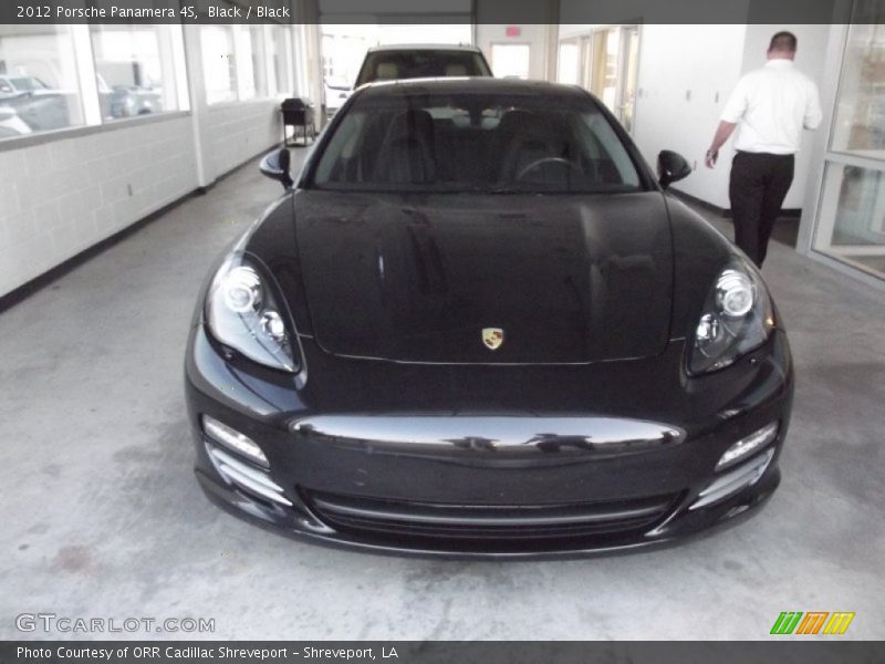 Black / Black 2012 Porsche Panamera 4S