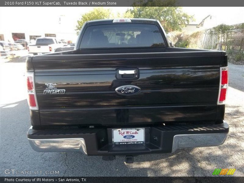Tuxedo Black / Medium Stone 2010 Ford F150 XLT SuperCab