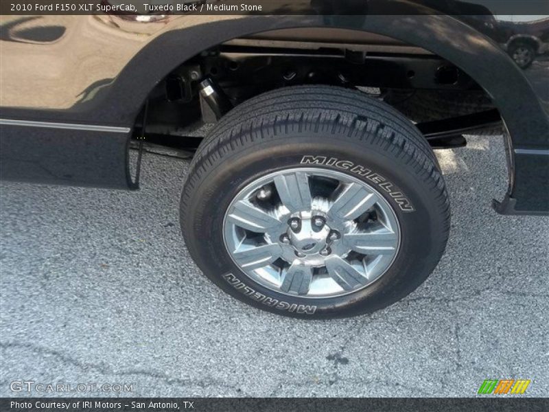 Tuxedo Black / Medium Stone 2010 Ford F150 XLT SuperCab