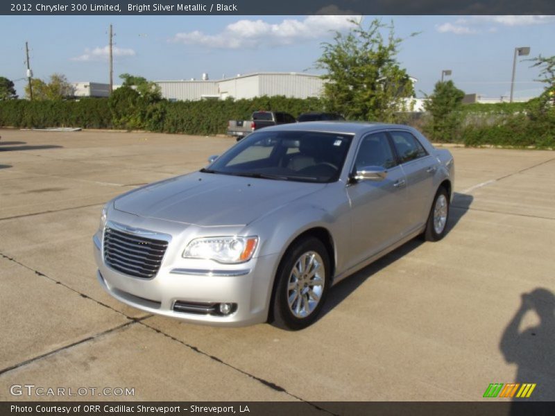 Bright Silver Metallic / Black 2012 Chrysler 300 Limited