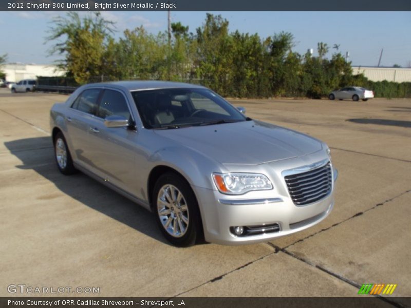 Bright Silver Metallic / Black 2012 Chrysler 300 Limited