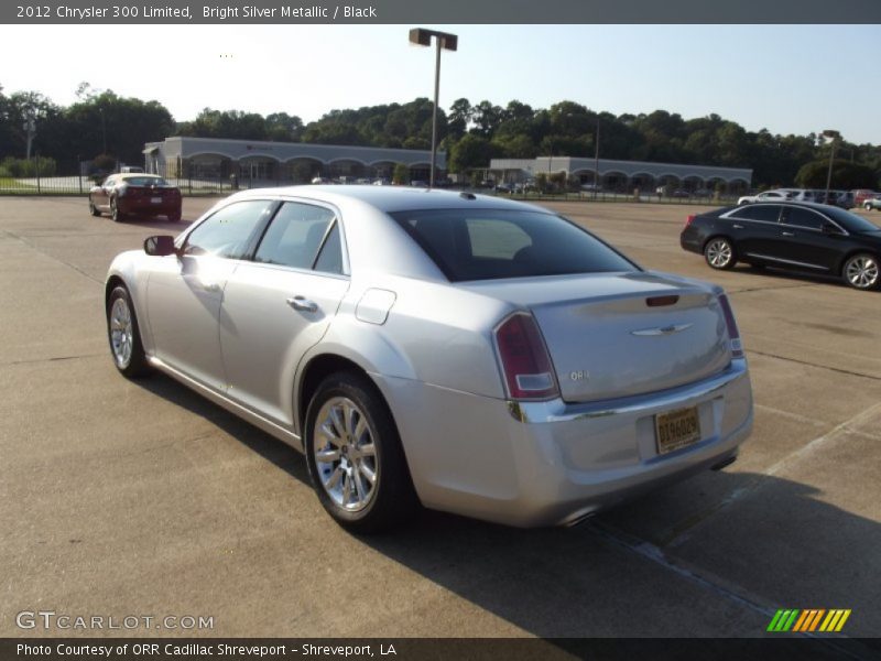 Bright Silver Metallic / Black 2012 Chrysler 300 Limited