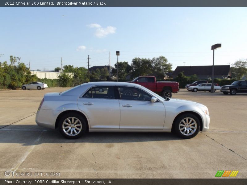 Bright Silver Metallic / Black 2012 Chrysler 300 Limited
