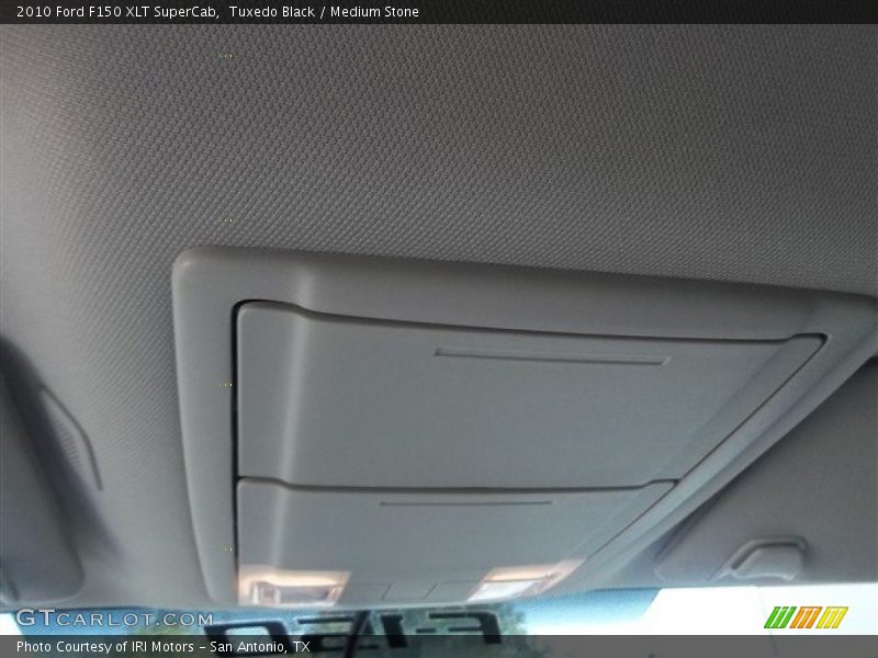 Tuxedo Black / Medium Stone 2010 Ford F150 XLT SuperCab