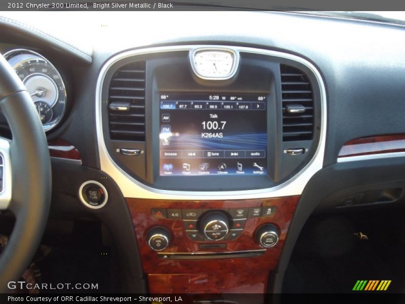 Bright Silver Metallic / Black 2012 Chrysler 300 Limited