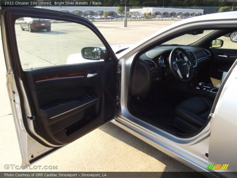 Bright Silver Metallic / Black 2012 Chrysler 300 Limited