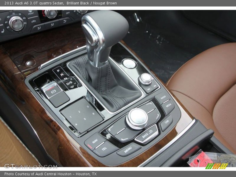 Brilliant Black / Nougat Brown 2013 Audi A6 3.0T quattro Sedan