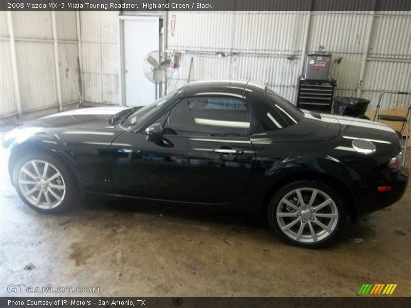 Highland Green / Black 2008 Mazda MX-5 Miata Touring Roadster