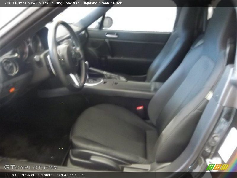 Highland Green / Black 2008 Mazda MX-5 Miata Touring Roadster